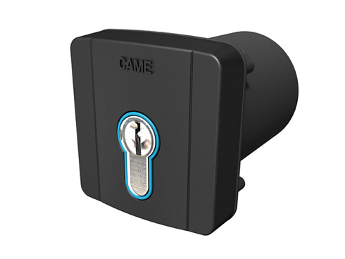 Купить Встраиваемый ключ-выключатель CAME SELD2FDG с цилиндром замка DIN и синей подсветко с доставкой и установкой в Новокубанске