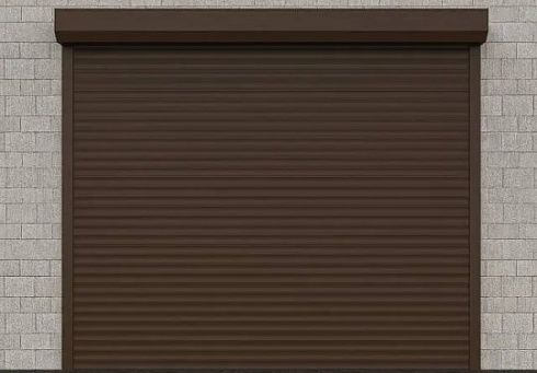 Рольставни для гаража (рулонные ворота) Алютех Trend с алюминиевым профилем PD/77 с доставкой в Новокубанске 